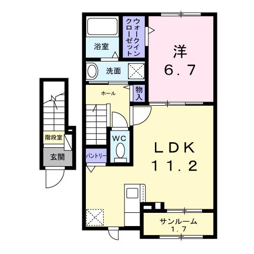  間取り図写真