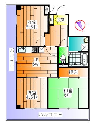  間取り図写真
