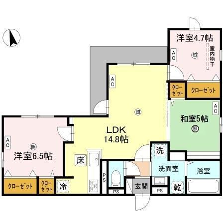  間取り図写真