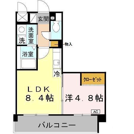 ファミール･園田（301） 間取り図画像