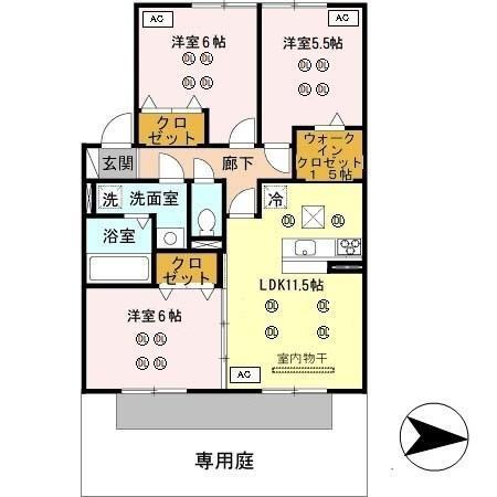  間取り図写真