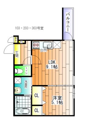  間取り図写真
