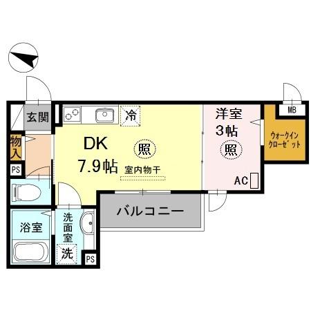 Audrey（202） 間取り図画像