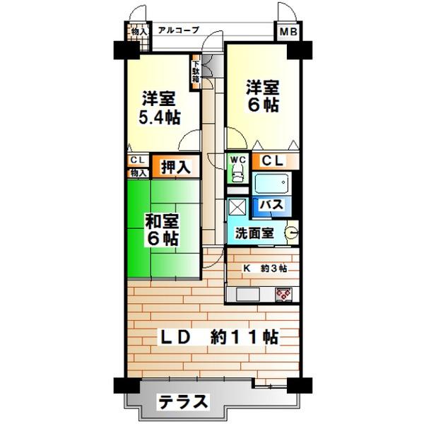  間取り図写真