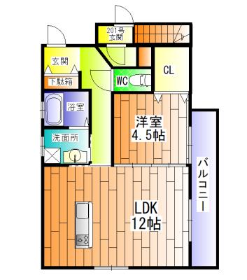  間取り図写真