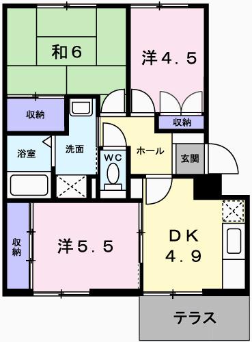  間取り図写真