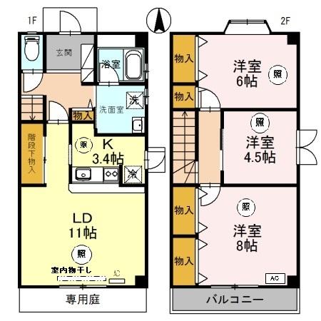  間取り図写真