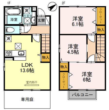  間取り図写真