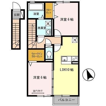 グレース・メゾン　B棟（202） 間取り図画像