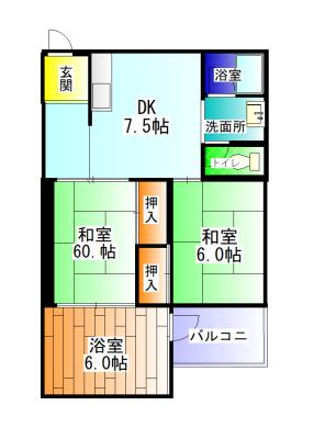  間取り図写真