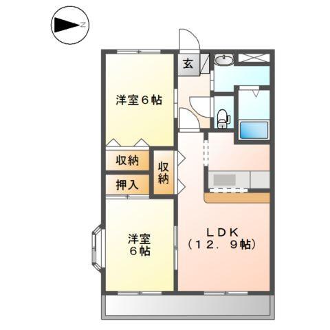 グランチェスタ 間取り図画像