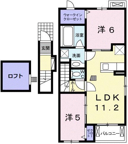 ファイン　コルソⅤ（201） 間取り図画像