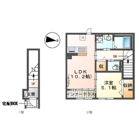 リファインド　レジデンス 間取り図画像