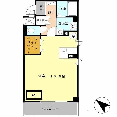 ウェスタン フォレスト（301） 間取り図画像