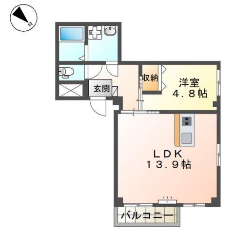 三谷川ビル 間取り図画像