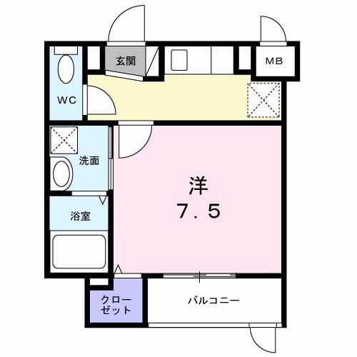 ヒカルサ神戸垂水山手（204） 間取り図画像