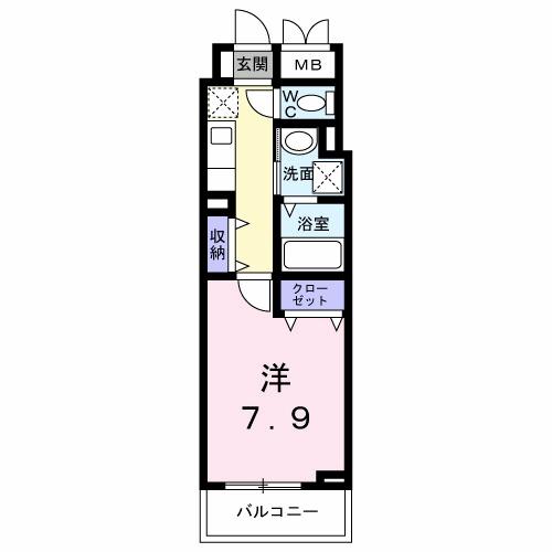 ヒカルサ神戸垂水山手（203） 間取り図画像