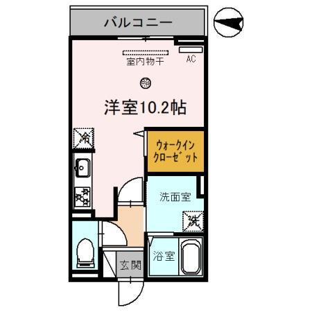 ドマーニ巽（206） 間取り図画像