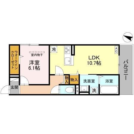 Noble Terrace中山手（301） 間取り図画像