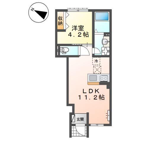 ベルード篠山口 間取り図画像