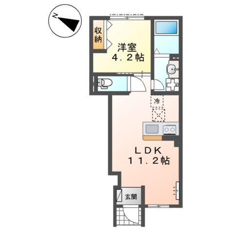 ベルード篠山口 間取り図画像