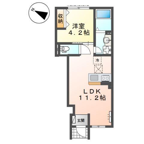 ベルード篠山口 間取り図画像