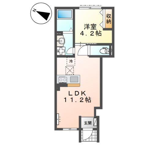 ベルード篠山口 間取り図画像