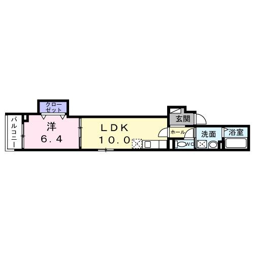 エラン　パティオ（202） 間取り図画像