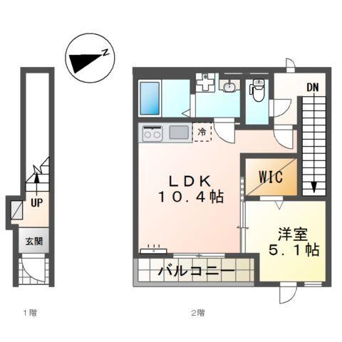 アヴェリア 間取り図画像