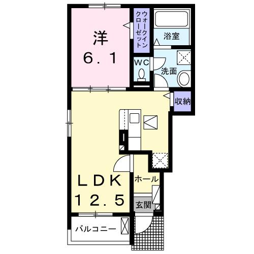 コテポルト（101） 間取り図画像