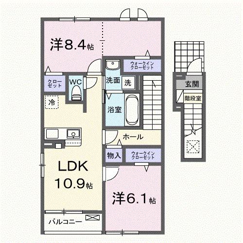 フレッシュリー（203） 間取り図画像