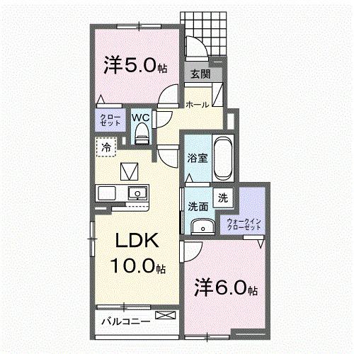 フレッシュリー（103） 間取り図画像