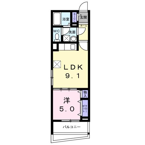 ヒカルサ尼崎栗山町（204） 間取り図画像