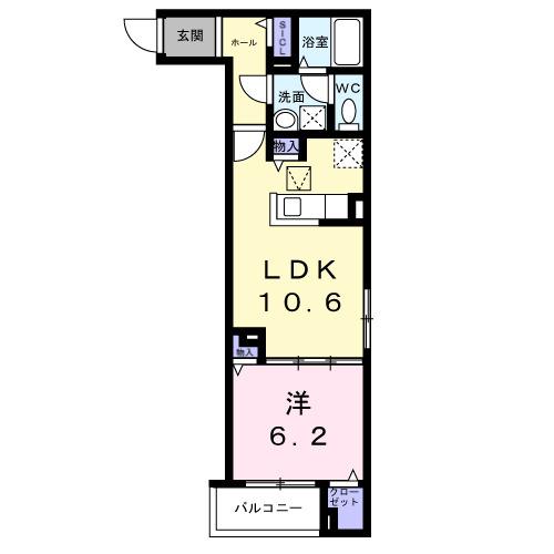 ヒカルサ尼崎栗山町（102） 間取り図画像