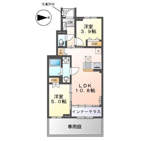 ヴィラ　ステートリー 間取り図画像