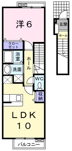ロイヤル・ガーデン（202） 間取り図画像