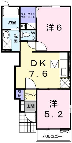 Ｂｅｌｌｅ　Ｓｏｌｅｉｌ　Ⅲ（102） 間取り図画像