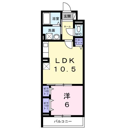 ヒカルサ尼崎神崎町（302） 間取り図画像