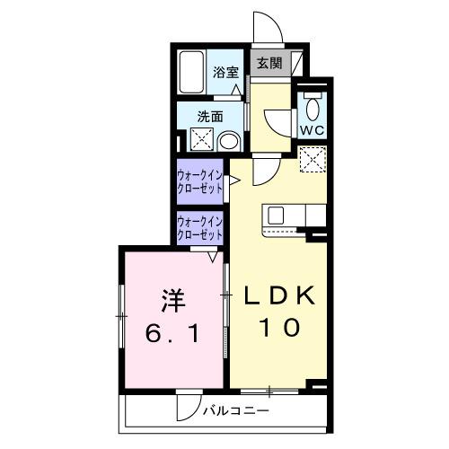 ヒカルサ尼崎神崎町（206） 間取り図画像