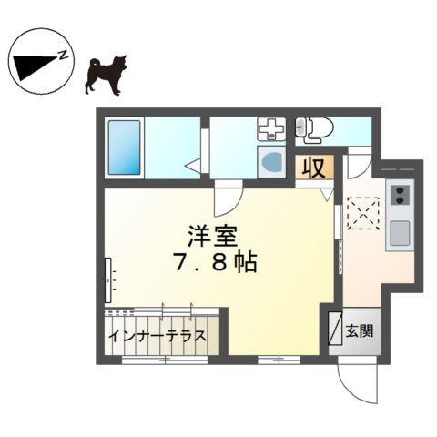 サンカーサ 間取り図画像