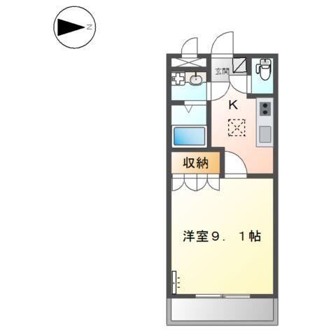 ヴェルジュール御着 間取り図画像
