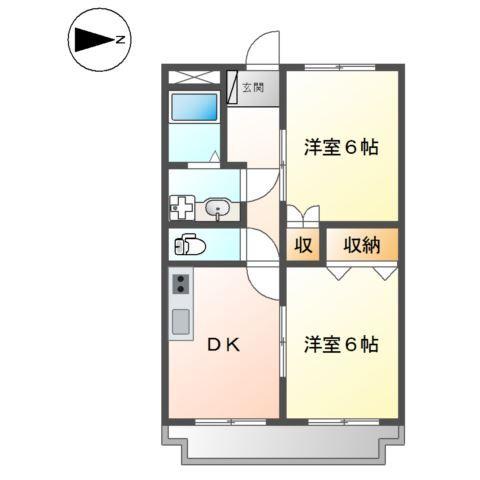 グランシャリオ氷上２番館 間取り図画像