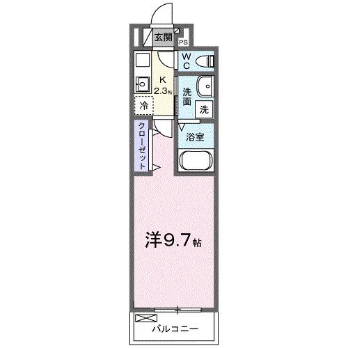 ヒカルサ加古川別府（302） 間取り図画像