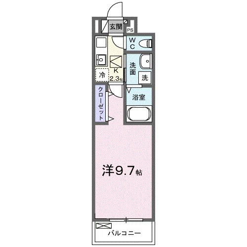ヒカルサ加古川別府（102） 間取り図画像