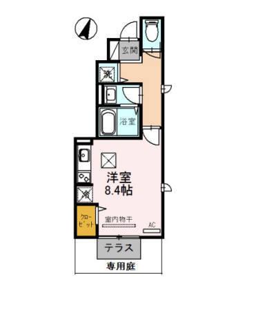メゾンエトワール神戸西山町（101） 間取り図画像