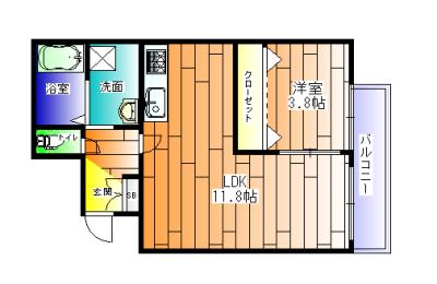  間取り図写真
