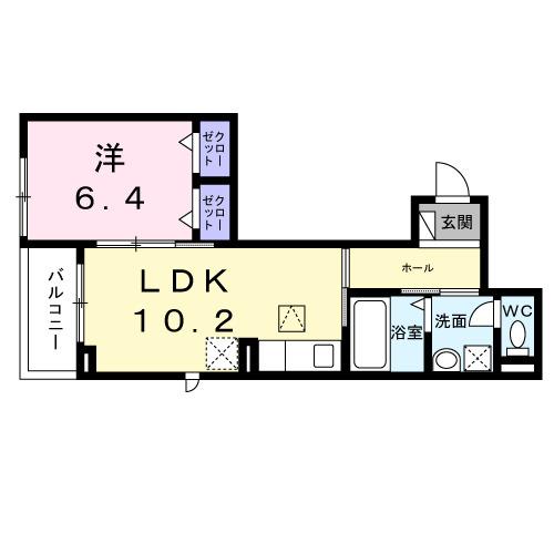 ルーチェ（102） 間取り図画像