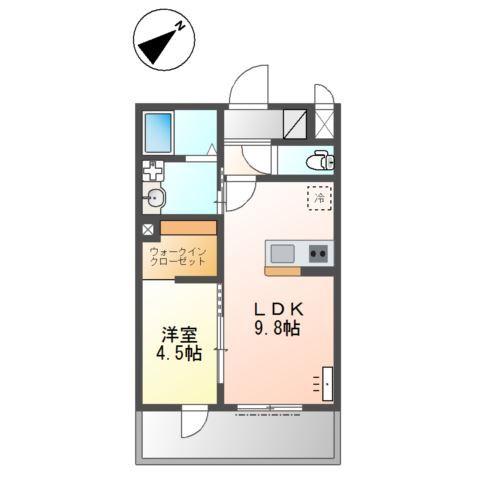 ロイヤルコート・Ａ 間取り図画像