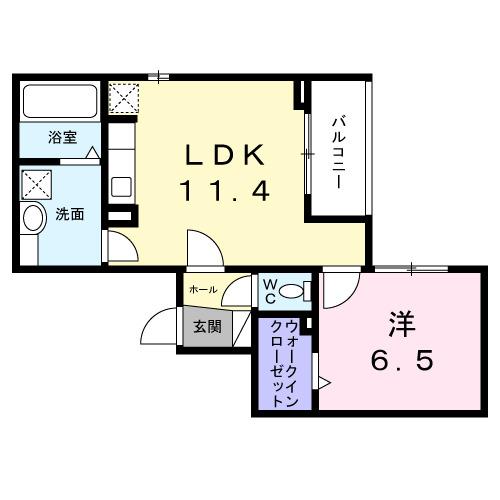 ヒカルサ明石土山（301） 間取り図画像