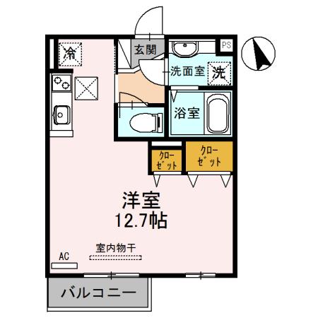 サンブランシュセジュール（103） 間取り図画像